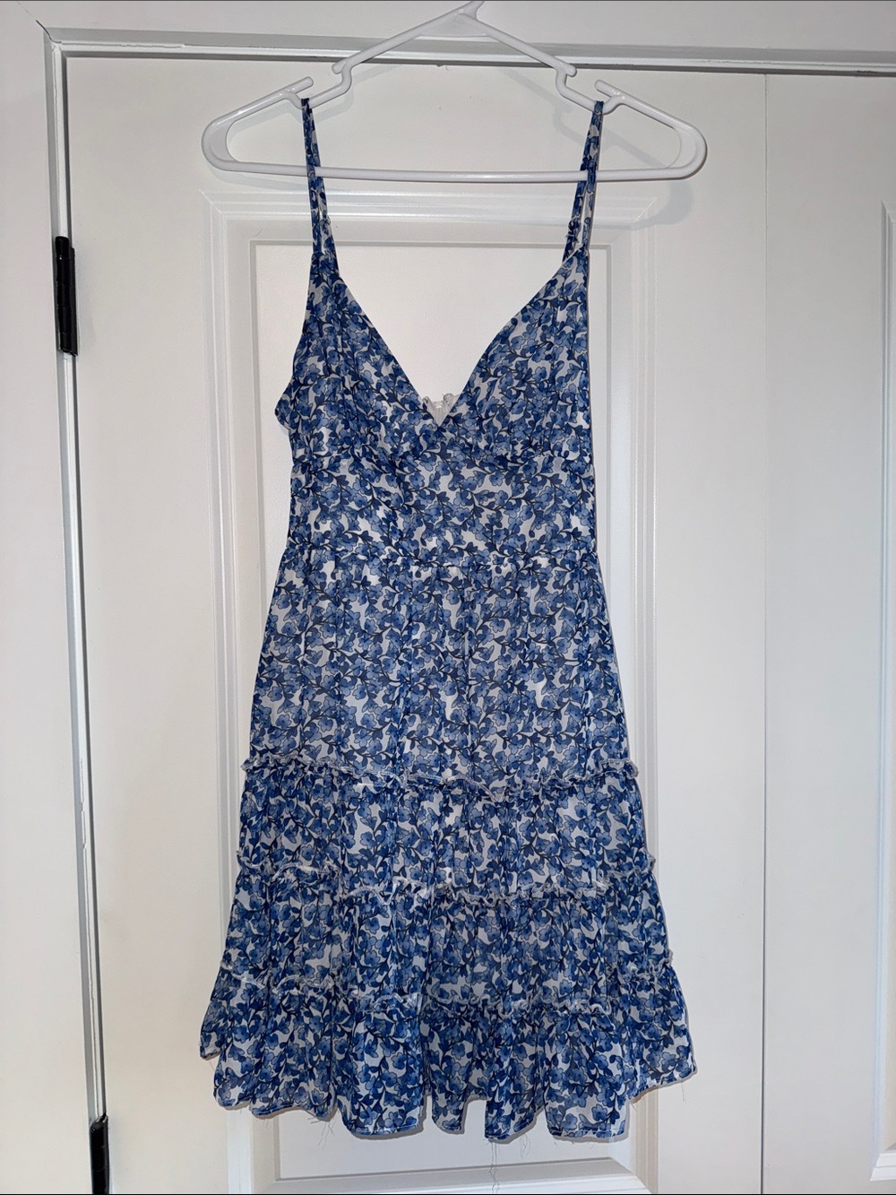 Blue Floral Dress